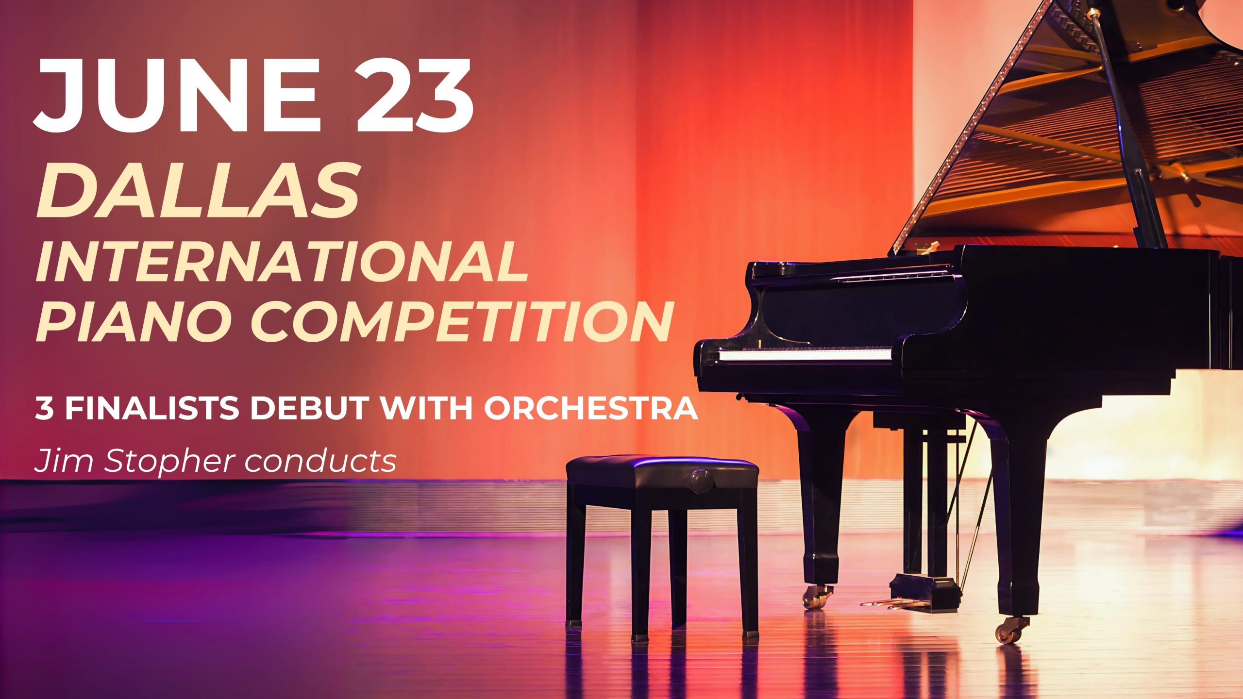 Dallas Piano Competition Finals 2026